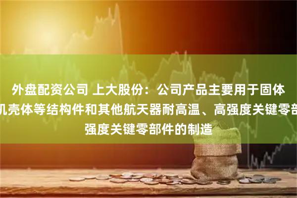 外盘配资公司 上大股份：公司产品主要用于固体火箭发动机壳体等结构件和其他航天器耐高温、高强度关键零部件的制造